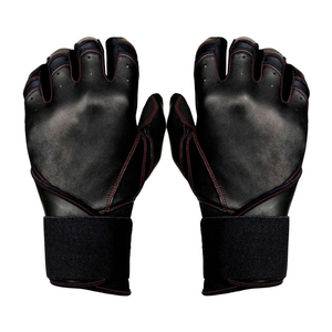 Gants de sport en cuir souple unisexe, logo personnalisé, nouveaux gants de frappe de baseball avec design fermé, hommes femmes en gros - Product Image 1