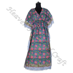 2025 recién llegados último largo sin mangas Hijab Jilbab Kaftan fabricante de ropa de mujer diseñador Kimono de algodón indio - Product Image 5