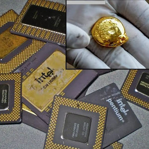 Chatarra de CPU de cerámica Intel Pro a granel de Pentium para recuperación de oro Reciclaje de computadora Producto de chatarra de CPU - Product Image 1