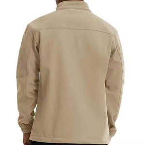 Veste Softshell pour homme en toile respirante, coupe-vent, écologique, fabriquée par des professionnels, décontractée, pour l'extérieur, mode hiver - Product Image 2