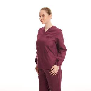 Uniforme Médico de Alta Calidad al por Mayor para Hospitales, Uniforme Quirúrgico Unisex para Doctores y Enfermeras, Color Personalizado, Talla Grande, Transpirable, de Punto - Product Image 4