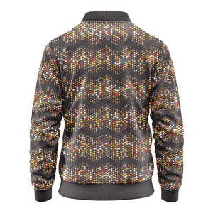 Chaqueta universitaria de bombardero de béisbol delgada personalizada 2025 para hombre, nuevo estilo con logotipo frontal, chaqueta de invierno con patrón de letras personalizadas - Product Image 6