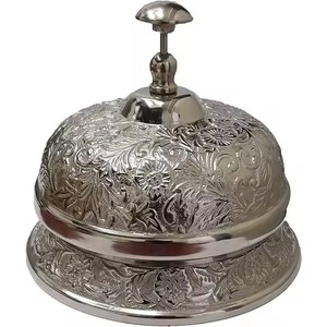 Sonnette en aluminium pour les appels de service dans la maison, le bureau, l'école ou les environnements nautiques Sonnette de bureau élégante Cadeau - Product Image 1