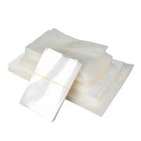 Sacs sous vide en nylon transparent à souder sur 3 côtés, qualité alimentaire certifiée ISO9001, pour lait, café, thé – Expédition rapide