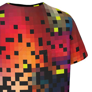 Venta al por mayor hombres sublimación camiseta mejor calidad OEM deportes entrenamiento tela poliéster sublimación camisetas para hombres - Product Image 6