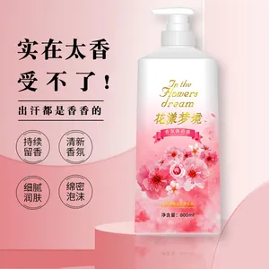 Floral Dream Rose Scented Body Wash | Factory Direct Hydrating And Moisturizing Shower Gel With Long-Lasting Fragrance