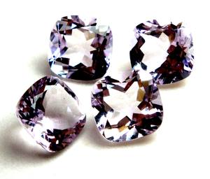 100% Natural Loose <b>Pink</b> Amethyst Precious <b>Healing</b> Gemstone Faceted Cushion Cut High Quality Premium Quality Birthstone Gems - Product Image 1