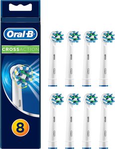 Cepillo de Dientes Eléctrico Oral-B Pro 1000 CrossAction, Blanco y Negro, Paquete de 2 - Product Image 2