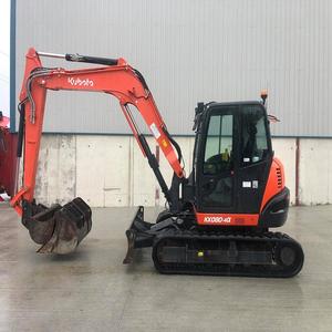Kubota KX080-4รถขุดประสิทธิภาพสูงอุปกรณ์หนักที่ทนทานและมีประสิทธิภาพสำหรับทุกโครงการ - Product Image 6