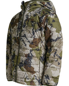 Veste matelassée à capuche camouflage pour homme, parka de chasse matelassée, manteau camouflage isolé pour l'extérieur, veste tactique chaude d'hiver pour la randonnée - Product Image 2