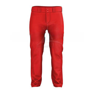Pantalons de baseball et de softball personnalisés de haute qualité en gros 2025 Respirant Séchage rapide 100% polyester Couleurs et logo personnalisés - Product Image 1
