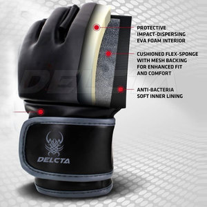 2026 Latest Design Wholesale Training MMA <b>Gloves</b> Professional Made Custom Design MMA <b>Gloves</b> - Product Image 2