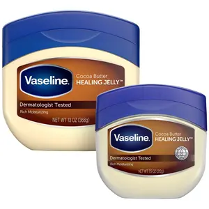 Fournisseur direct de Vaseline 100% Pure Petroleum Jelly Original, 50-250g pour la peau au prix de gros