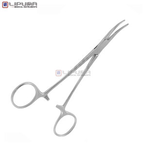 Fórceps hemostáticos CAIRNS Quirúrgico Vascular Curvo 15,0 cm Sujeción arterial Instrumentos médicos delicados - Product Image 2