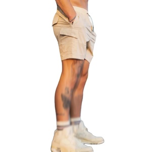 Pantalones Cortos Deportivos Transpirables para Correr, Hacer Ejercicio, de Spandex/Poliéster, con Bolsillos Delanteros, de Secado Rápido, Elásticos en 4 Direcciones - Product Image 6