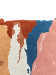 Mis-Shapes Tapis contemporain en laine tufté à la main de forme abstraite irrégulière Tapis de designer moderne et personnalisé en Inde pour un usage domestique - Product Image 2