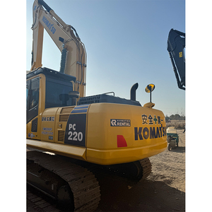 Komatsu รถขุดดินไฮดรอลิก24ตันสำหรับ PC220ขุดหลุมขุดขุดดินไฮดรอลิก - Product Image 4