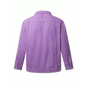 Nueva llegada 2025 de calidad superior última venta al por mayor chaqueta de mezclilla con estilo de los hombres con personalización chaqueta de tendencia superior - Product Image 2