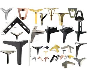Nouveau modèle de pieds de meubles en métal doré pour canapé, armoire et chaise, incluant pieds inclinés pour canapé et pieds de chaise de haute qualité pour salon - Product Image 3