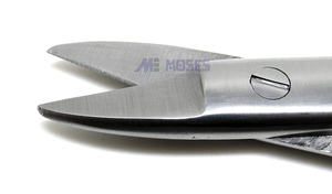 Vente OEM Métal Personnalisé Couronne En Acier Ciseaux Droit Solide Coupe Extrémité Dentaire Orthodontique Ciseaux Chirurgicaux - Product Image 4