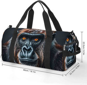 Bolsa de Gimnasio Moderna de Alta Calidad, 100% Poliéster, Gran Capacidad, Bolsa Deportiva de Viaje para Hombres y Mujeres, Actividades al Aire Libre, Personalizable, Unisex - Product Image 2