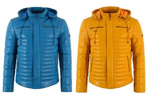 Chaqueta de Plumón Impermeable de Alta Calidad para Hombre, Abrigo Largo Elegante para Invierno, Cálido, Aislado, Reversible, Ecológico, con Pelaje Desmontable - Product Image 4