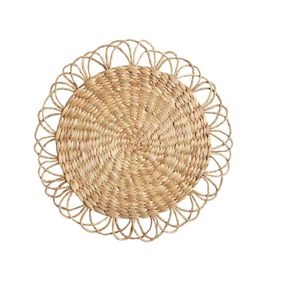 High Quality Four-Piece <b>Beaded</b> <b>Placemat</b> Set Perfectly Designed Colored Mats for Home Decor Dining Table Weddings & Parties - Product Image 6