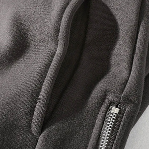 Sudadera de invierno con media cremallera para hombre 100% algodón polar personalizable venta al por mayor mejor calidad Venta caliente - Product Image 5