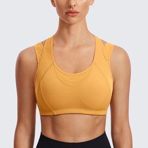Sujetador Deportivo de Talla Grande para Mujer con Logotipo Personalizado de Alta Calidad, Ropa Deportiva Transpirable para Yoga, Servicio OEM Disponible - Product Image 1