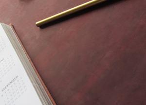 Genuine <b>Leather</b> <b>Desk</b> <b>Mat</b> Luxury Smell Proof Non-Slip Durable Cowhide Surface Handmade for Workstation Use LDM-0190 - Product Image 4