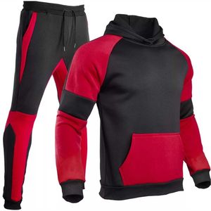 2025 Custom Logo Printed Casual Sportswear Cotton Material Full <b>Zip</b> Breathable Tracksuit Hoodie Jogger Two-Piece Jogging Set - Product Image 4