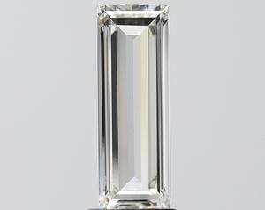 Diamante Cultivado en Laboratorio, Corte Baguette, 2.03ct, H, VVS2, Personalizado - Product Image 1