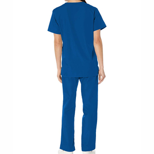Uniforme d'infirmière personnalisé ensemble de costume de gommage médical uniforme d'infirmière et de médecin costume de gommage de qualité supérieure femmes à manches courtes vêtements confortables - Product Image 5