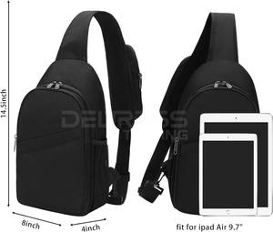 Bolso bandolera cruzado de uso informal, última moda, bolsos de hombre de alta calidad, bolsos deportivos con estilo al mejor precio al por mayor - Product Image 2