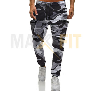 Joggers de hombre de alta calidad con cierre de cintura elástica logotipo personalizado impresión algodón Jogger pantalones sublimación Top estilo Casual - Product Image 4