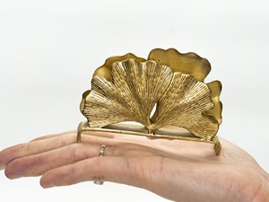 Porte-cartes en or de luxe Organisateur décoratif idéal pour les invitations avec étiquettes nominatives ou l'affichage de photos sur la table - Product Image 4