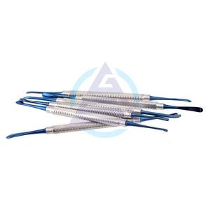 6 pièces ascenseur ensemble dentaire séparateur périosté couleur enduit extrémités inoxydable vente chaude ensemble dentaire instruments chirurgicaux - Product Image 1