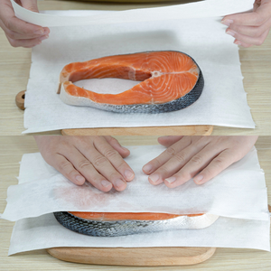 Krclean 150 Sheets Food Cleaning Cloths 30x30cm/30x20cm Drying Preservation Towels for Fish <b>Meat</b> Vegetables Fruits Kitchen Use - Product Image 3