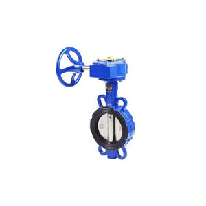 Meilleures ventes de vannes papillon manuelles en acier inoxydable, meilleur vendeur pour les industries du pétrole, du gaz et de l'eau - Product Image 1