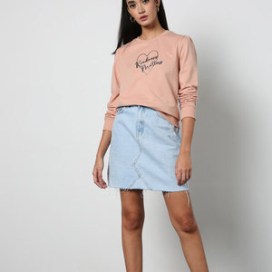 Sudadera de invierno con cuello redondo para mujer, jersey de manga larga con estampado personalizado a la moda para mujer - Product Image 1