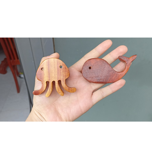 ของเล่นไม้สุดสร้างสรรค์ของเล่นไม้แบบทำมือยังไม่ได้ทาสีทาสีของเล่นไม้วางซ้อนกันได้แบบอิสระ - Product Image 2