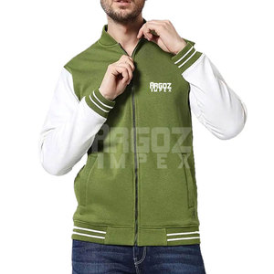 Meilleure vente Veste d'hiver pour homme sur mesure Matériau respirant Manches longues Col montant Logo avant Conception parfaite de bombardier - Product Image 4
