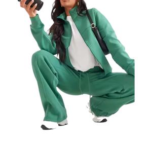 Mode femmes respirant en gros lettre impression survêtement fermeture éclair 2 pièces survêtement femmes survêtements 2026 - Product Image 4