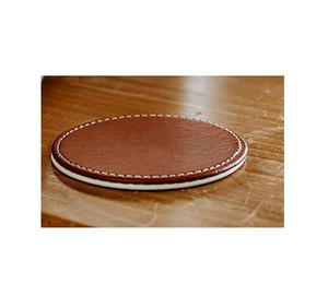 Posavasos de Cuero al Por Mayor a Precio de Fábrica para Uso Personalizado, Fabricante Artesanal, Nuevo Estilo, Forma Redonda - Product Image 6
