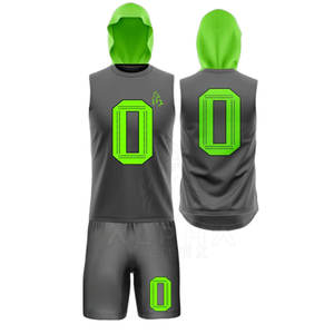 Practice Wear Best 7V7 Uniforme de fútbol con capucha Suministro directo de fábrica 7V7 Uniforme de fútbol con capucha - Product Image 1