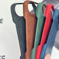 Étui mat de luxe discret pour iPhone 17 16 15 Series Air Pro Max Plus, toucher doux premium, protection de l'appareil photo, OEM