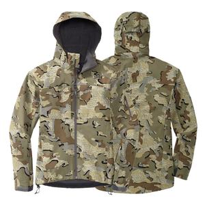 แจ็กเก็ตกันฝนแบบมีฮู้ด, แจ็คเก็ตไฮบริดแบบมีฮู้ดน้ำหนักเบากันน้ำได้สำหรับตกปลาล่าสัตว์กลางแจ้ง - Product Image 6