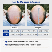 Accesorios para Reemplazo Capilar: Peluca de Cabello Humano para Hombres, Toupee de Encaje Completo Transpirable para Verano