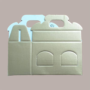 10pcs Gold Silk Cardboard Box Case 170x80H90mm for Holiday Supplies-for 2 Jars of Sauces and <b>Creams</b> - Product Image 3