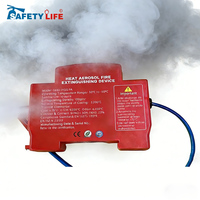 Système d'extinction d'incendie aérosol à installation facile pour station de recharge automobile, dispositif aérosol 10g 20g 30g avec autocollant